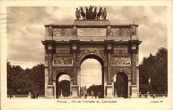 Paris - 1 - Arc de Triomphe de Carrousel - CPA 