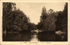Paris - 16 - Bois de Boulogne - Le Lac - CPA 