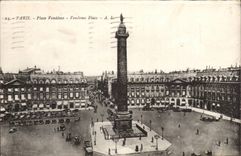 Paris - 1 - Place Vendome CPA 