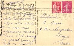 Paris - 6 - Park of Luxembourg - Fountain of Medicis CPA