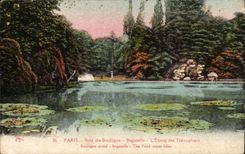 Paris - 16 - Bois de Boulogne - Bagatelle - L'Etang des Nenuphars - CPA 