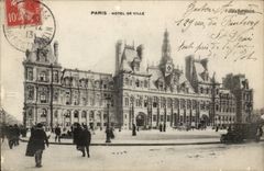 Paris - 4 - Hotel de Ville - CPA 