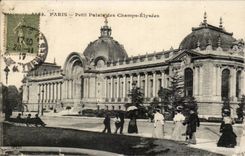 Paris - 8 - Petit Palais of the Champs Elysees - CPA