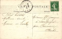 Paris - 8 - Panorama taken of the Grand Palais of the Champs Elysees - CPA