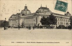 Paris CPA Petit Palais (the collction Dutuit contains)