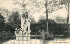 Paris - 3 - Monument of Charlot CPA