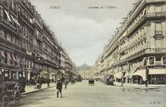 Paris - 9 - Avenue de l'Opera CPA 