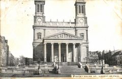Paris - 10 Church Saint Vincent of Paul - CPA