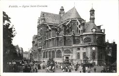 Paris 1 Eglise Saint Eustache CPA 