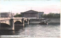 Paris 7 Palates Bourbon - Publishes by Bon Marche the CPA