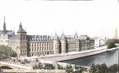 Paris 1 - Palais de Justice - Edite par le Bon Marche CPA 