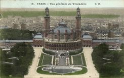 Paris 16 - Vue Generale du Trocadero - CPA 