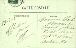 Paris 8 - Fountain of the Place of the Harmony the Royal Street and Madeleine CPA