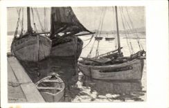 Paris - 7 - Tables - Arts - Boat - 65 Rue du Bac - Vizzavona - CPA