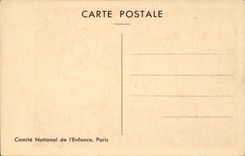 Paris - 1 Comite National de l'Enfance - Dyck - Portrait d'Enfant - CPA 