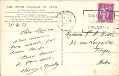 Paris - 9 - L'Opera CPA 