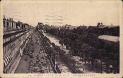 Paris - 1 - Rue Du Rivoli - Automobile - CPA 