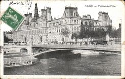 Paris - 4 - L'Hotel de Ville CPA 