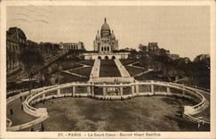 Paris - 14 - the Sacring Heart CPA