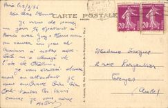 Paris - 14 - the Sacring Heart CPA