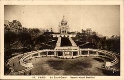 Paris - 14 - the Sacring Heart CPA