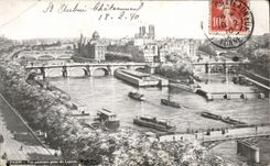 Paris - 1 - Vue Generale prise du Louvre - CPA 