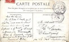 Paris - 1 - Vue Generale prise du Louvre - CPA 