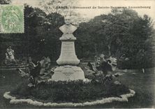 Paris - 6 - Monument of Beuve saint in Luxembourg - CPA