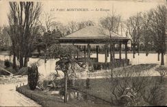 Paris - 14 - the Montsouris Park - the Kiosk - CPA