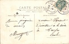 Paris 16 - Square Saint Pierre - Escalier Rustique CPA - 