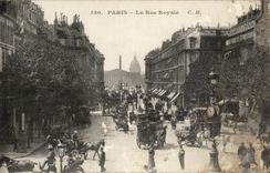 Paris - 8 - Royal Street CPA -