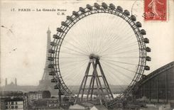 Paris - 1 - La Grande Roue Tour Eiffel - CPA 