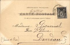 Paris - 10 - Gate Saint Denis CPA