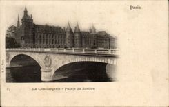 Paris 1 - Palais de Justice - La Conciergerie CPA 