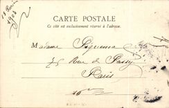 Paris 1 - Guy de Maupassant - CPA 