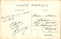 Paris - 1 - Le Pont Royal - Le Louvre et la Seine - CPA 