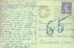 Paris - 5 - the Pantheon and street Soufflot - CPA