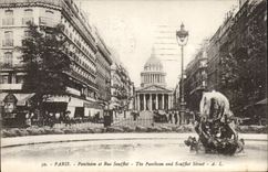 Paris 5 - The Pantheon and Rue Soufflot - CPA