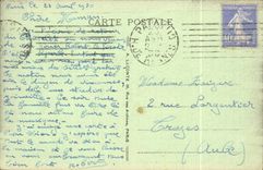 Paris 5 - The Pantheon and Rue Soufflot - CPA