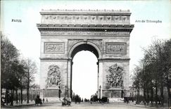 Paris 8 - Arc de Triomphe - CPA