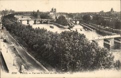 Paris 1 - Vue vers la Pointe du Vert Galant - CPA 