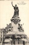 Paris - 10 - Statue of the Republic - CPA
