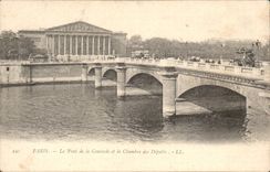 Paris - 8 - the Bridge of the Harmony and House of Commons - CPA