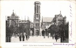 Paris - 1 - Eglise Saint Germain l'Auxerrois - CPA 