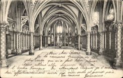 Paris -1 - La Sainte Chapelle - La Crypte CPA 