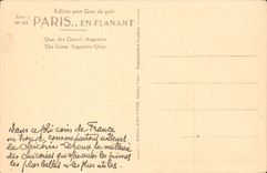 Paris - 8 - Quay dees Goldsmiths CPA