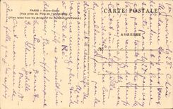 Paris - 4 - Notre Dame - Vue prise du Pont de L'Archeveche - CPA - 