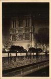 Paris - 4 - Notre Dame - La Nuit - Feeries Nocturnes de Paris - CPA - 