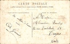 Paris - 8 - Louvois Public garden - CPA (police force police gendarme)