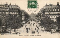 Paris - 8 - Avenue of the Opera - CPA